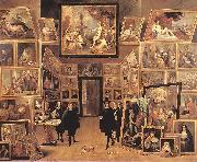 TENIERS, David the Younger Archduke Leopold Wilhelm in his Gallery fyjg Norge oil painting reproduction